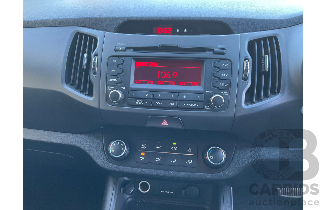 6/2012 Kia Sportage Si (fwd) SL MY12 4d Wagon Silver 2.0L