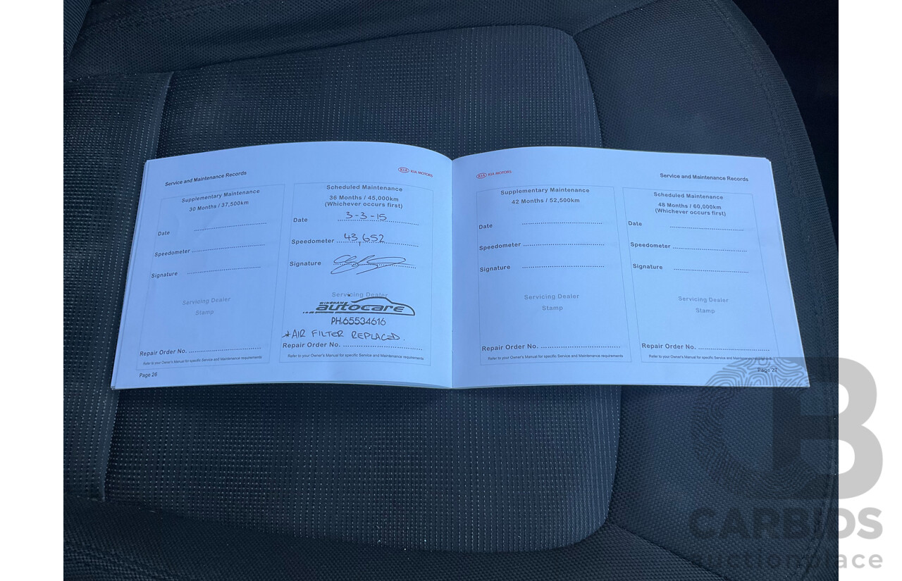 6/2012 Kia Sportage Si (fwd) SL MY12 4d Wagon Silver 2.0L