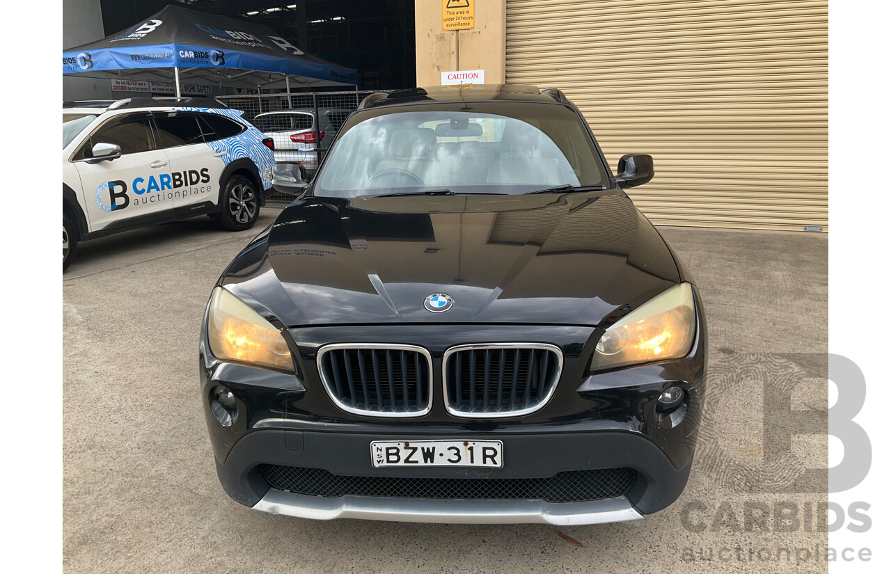 3/2011 Bmw X1 Xdrive 20d E84 MY11 4d Wagon Black 2.0L
