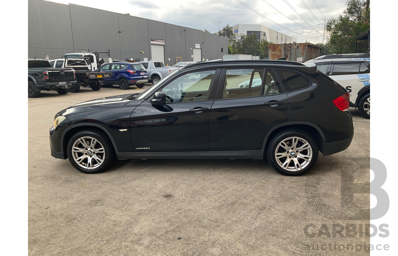 3/2011 Bmw X1 Xdrive 20d E84 MY11 4d Wagon Black 2.0L