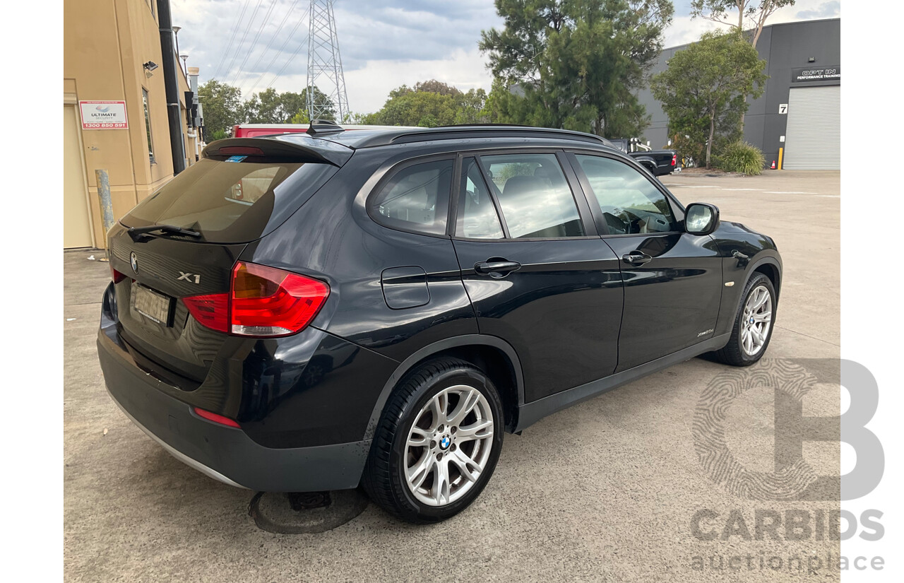 3/2011 Bmw X1 Xdrive 20d E84 MY11 4d Wagon Black 2.0L