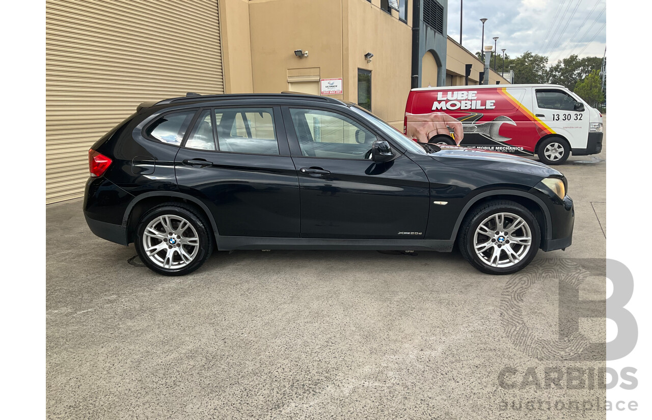 3/2011 Bmw X1 Xdrive 20d E84 MY11 4d Wagon Black 2.0L