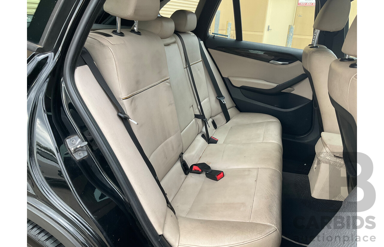 3/2011 Bmw X1 Xdrive 20d E84 MY11 4d Wagon Black 2.0L