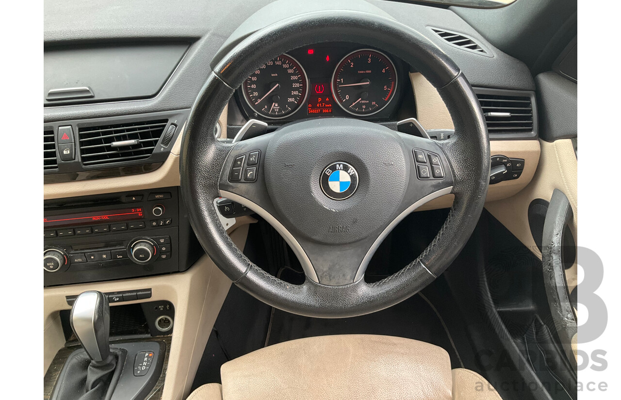 3/2011 Bmw X1 Xdrive 20d E84 MY11 4d Wagon Black 2.0L