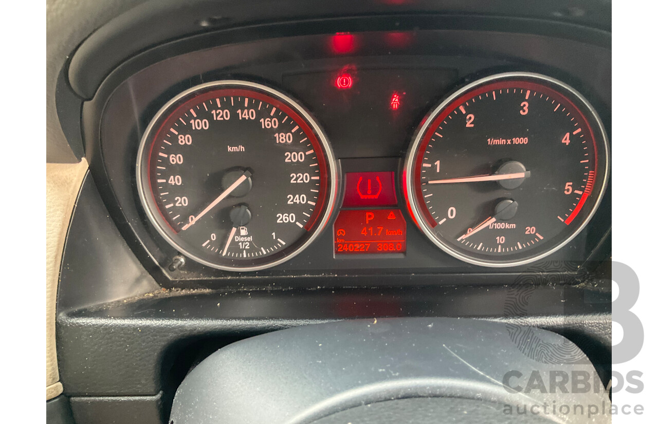 3/2011 Bmw X1 Xdrive 20d E84 MY11 4d Wagon Black 2.0L