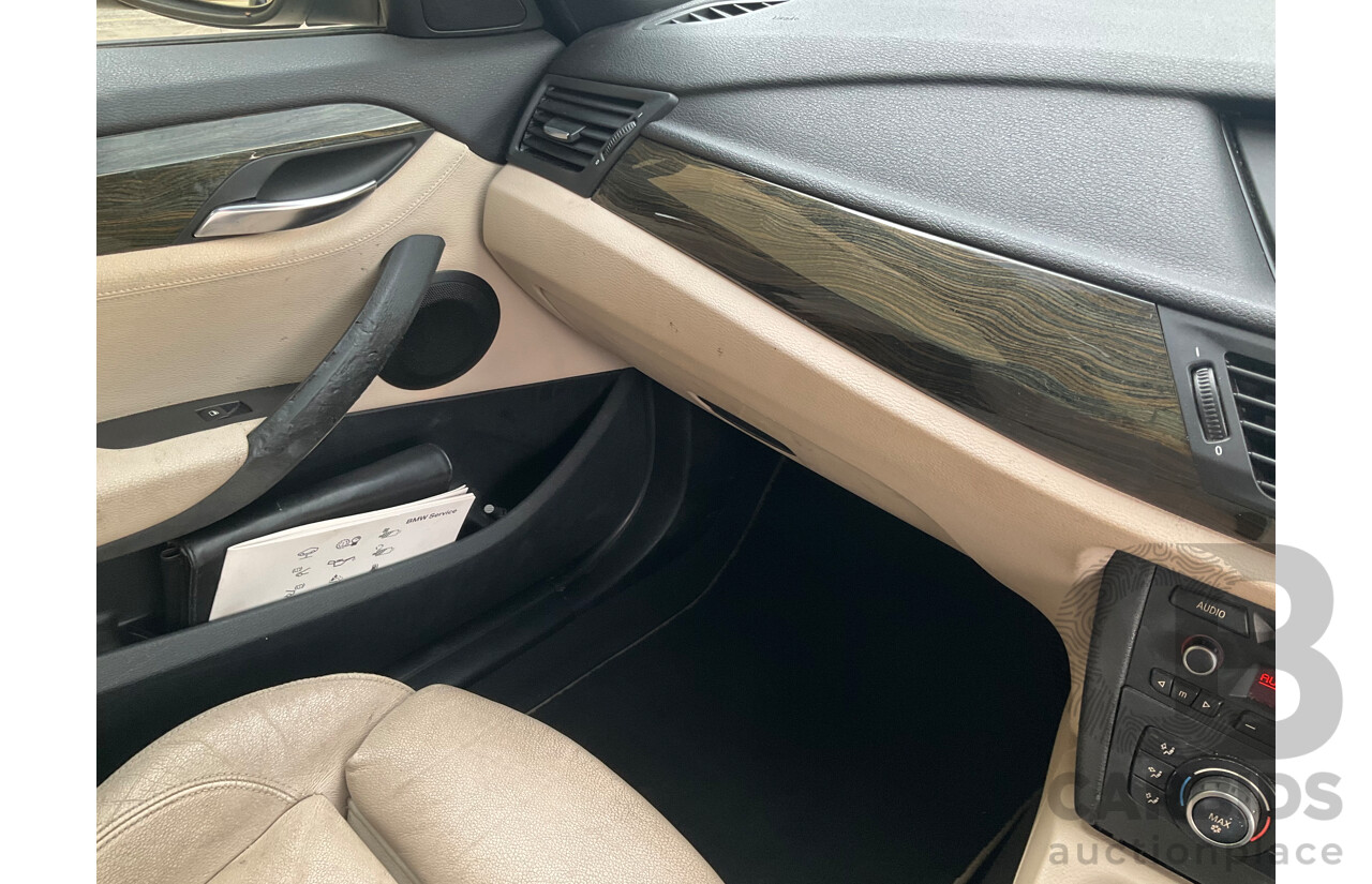 3/2011 Bmw X1 Xdrive 20d E84 MY11 4d Wagon Black 2.0L