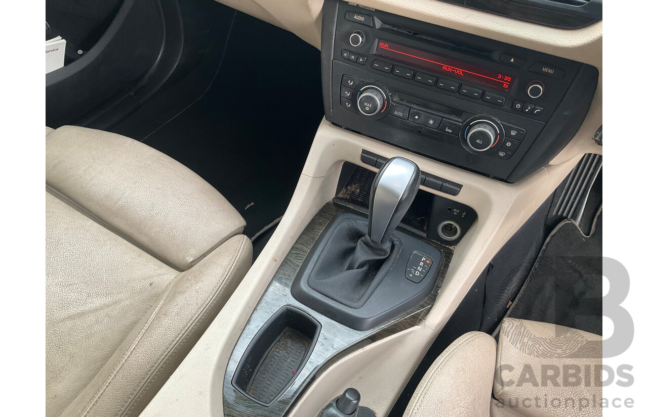 3/2011 Bmw X1 Xdrive 20d E84 MY11 4d Wagon Black 2.0L