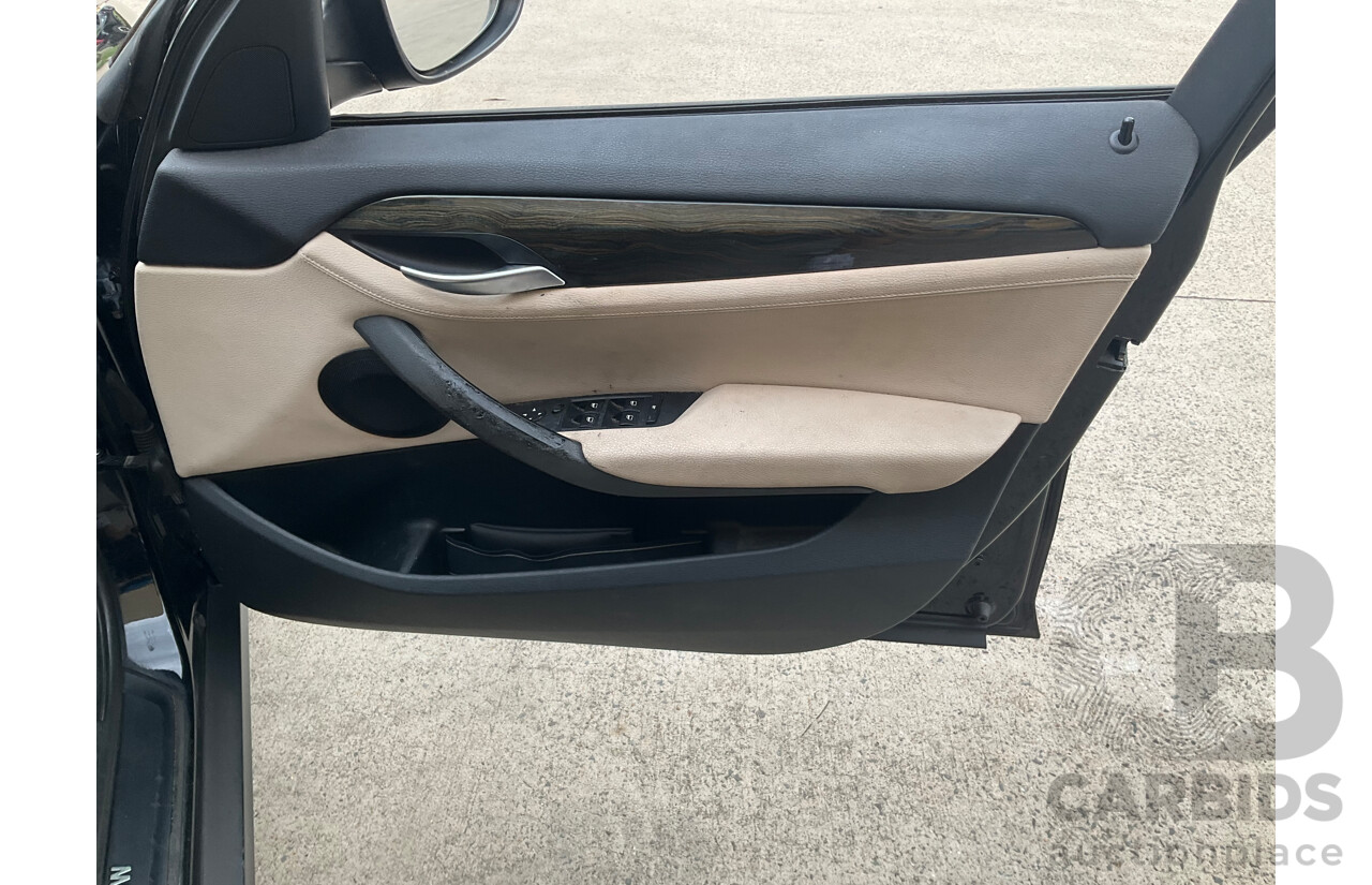 3/2011 Bmw X1 Xdrive 20d E84 MY11 4d Wagon Black 2.0L