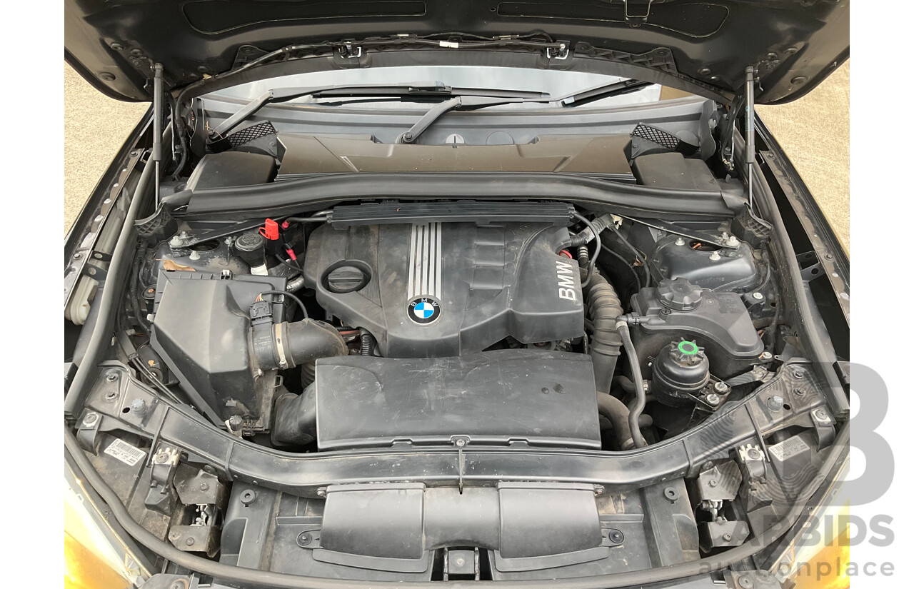 3/2011 Bmw X1 Xdrive 20d E84 MY11 4d Wagon Black 2.0L