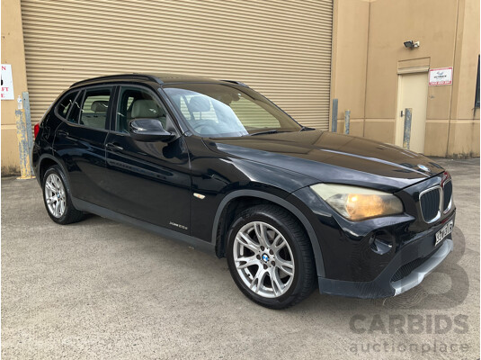 3/2011 Bmw X1 Xdrive 20d E84 MY11 4d Wagon Black 2.0L