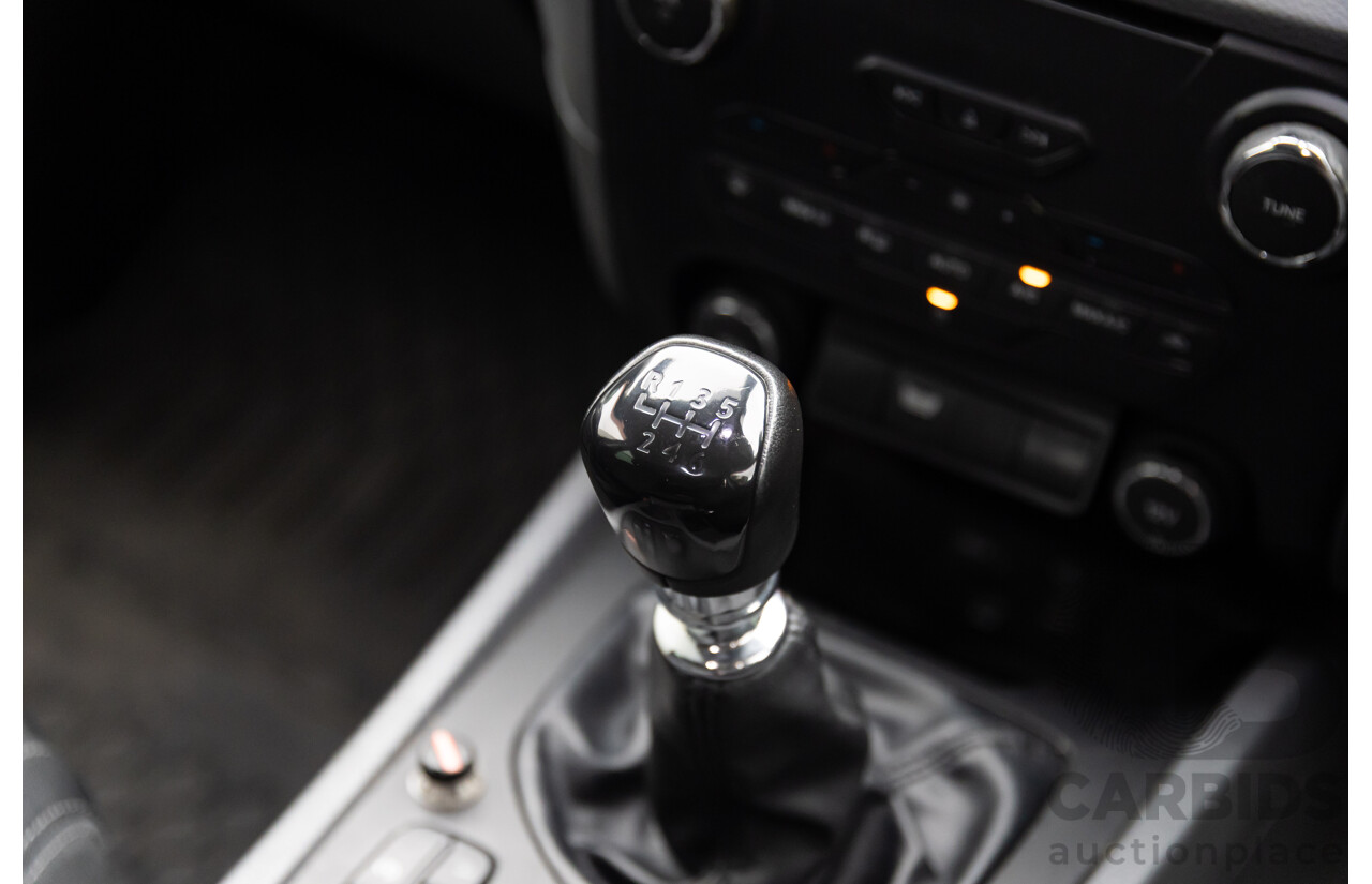 09/2015 Ford Ranger XLT 3.2 (4x4) 4x4 PX MKII Dual Cab Utility Black Turbo Diesel 3.2L