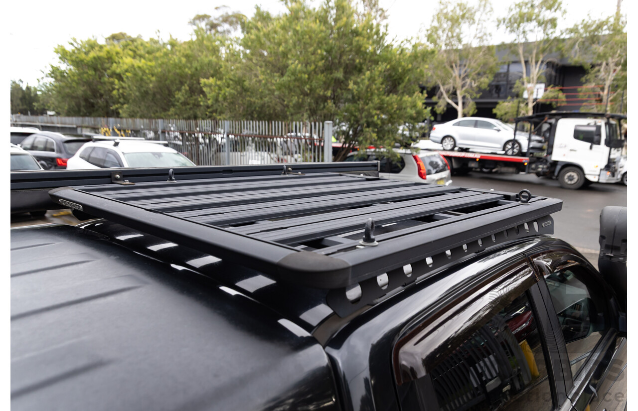 09/2015 Ford Ranger XLT 3.2 (4x4) 4x4 PX MKII Dual Cab Utility Black Turbo Diesel 3.2L