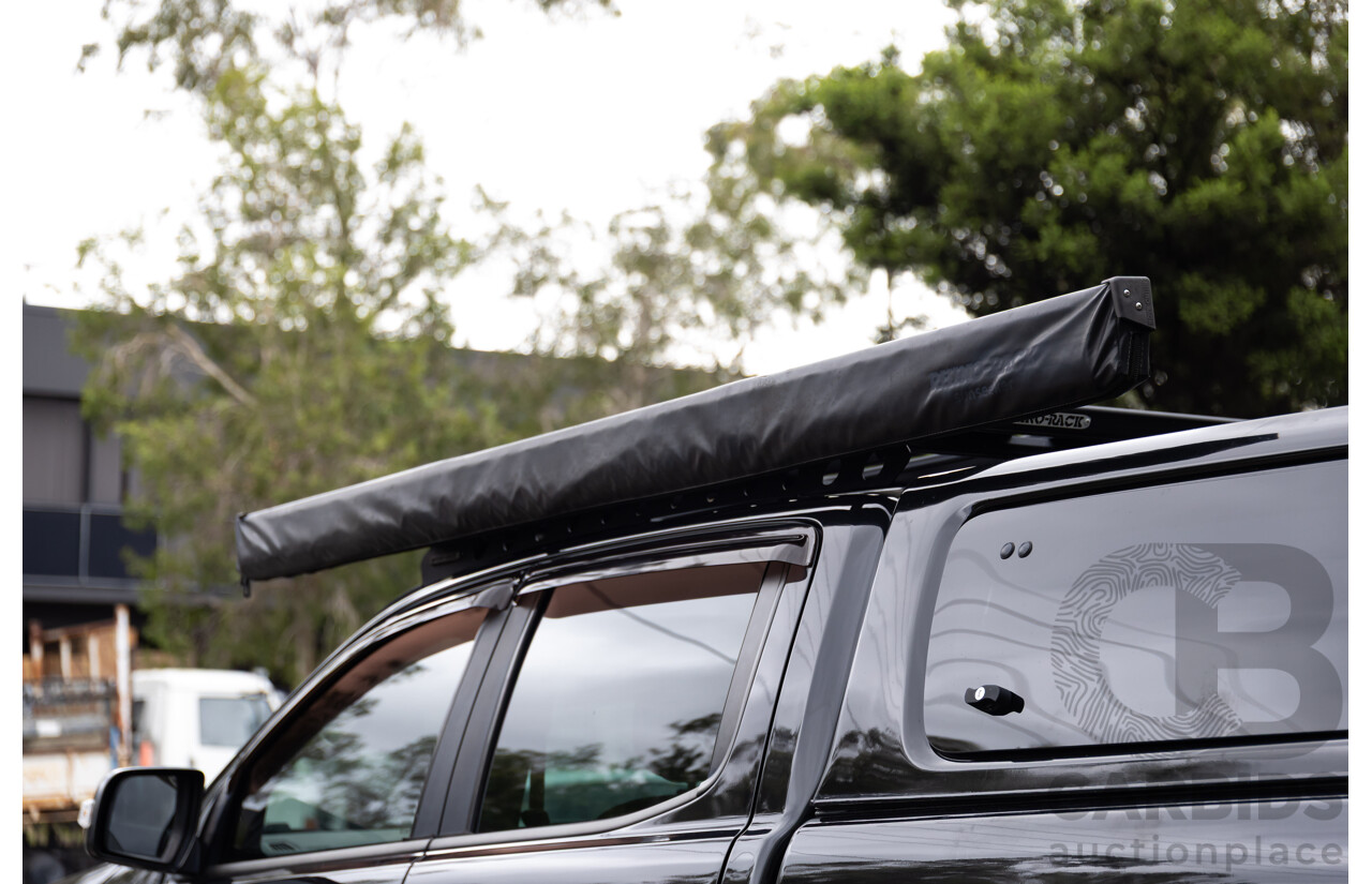 09/2015 Ford Ranger XLT 3.2 (4x4) 4x4 PX MKII Dual Cab Utility Black Turbo Diesel 3.2L