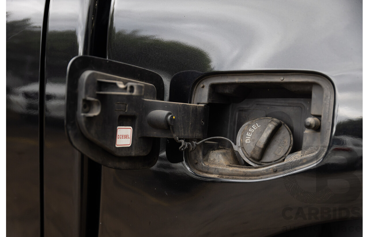 09/2015 Ford Ranger XLT 3.2 (4x4) 4x4 PX MKII Dual Cab Utility Black Turbo Diesel 3.2L