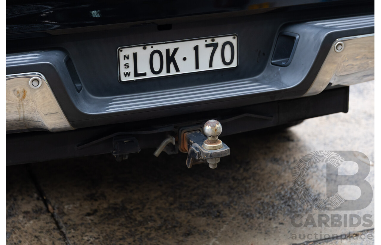 09/2015 Ford Ranger XLT 3.2 (4x4) 4x4 PX MKII Dual Cab Utility Black Turbo Diesel 3.2L