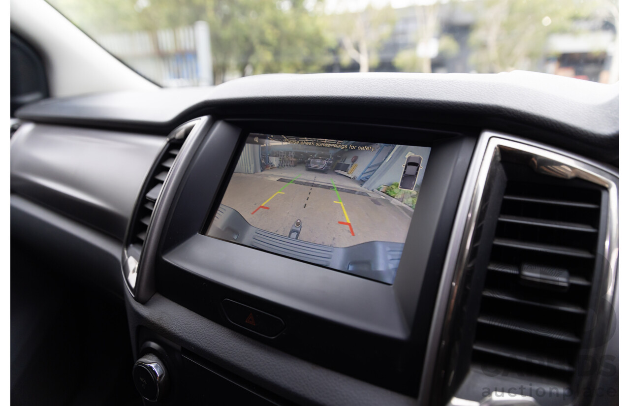 09/2015 Ford Ranger XLT 3.2 (4x4) 4x4 PX MKII Dual Cab Utility Black Turbo Diesel 3.2L