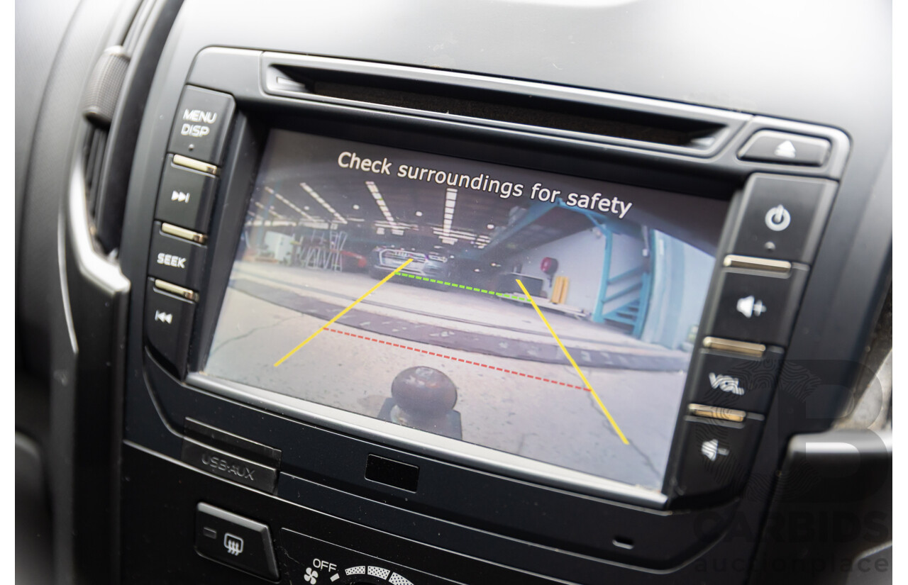 05/2017 Isuzu D-Max SX (4x2) RWD TF MY17 Crew Cab Utility White 3.0L