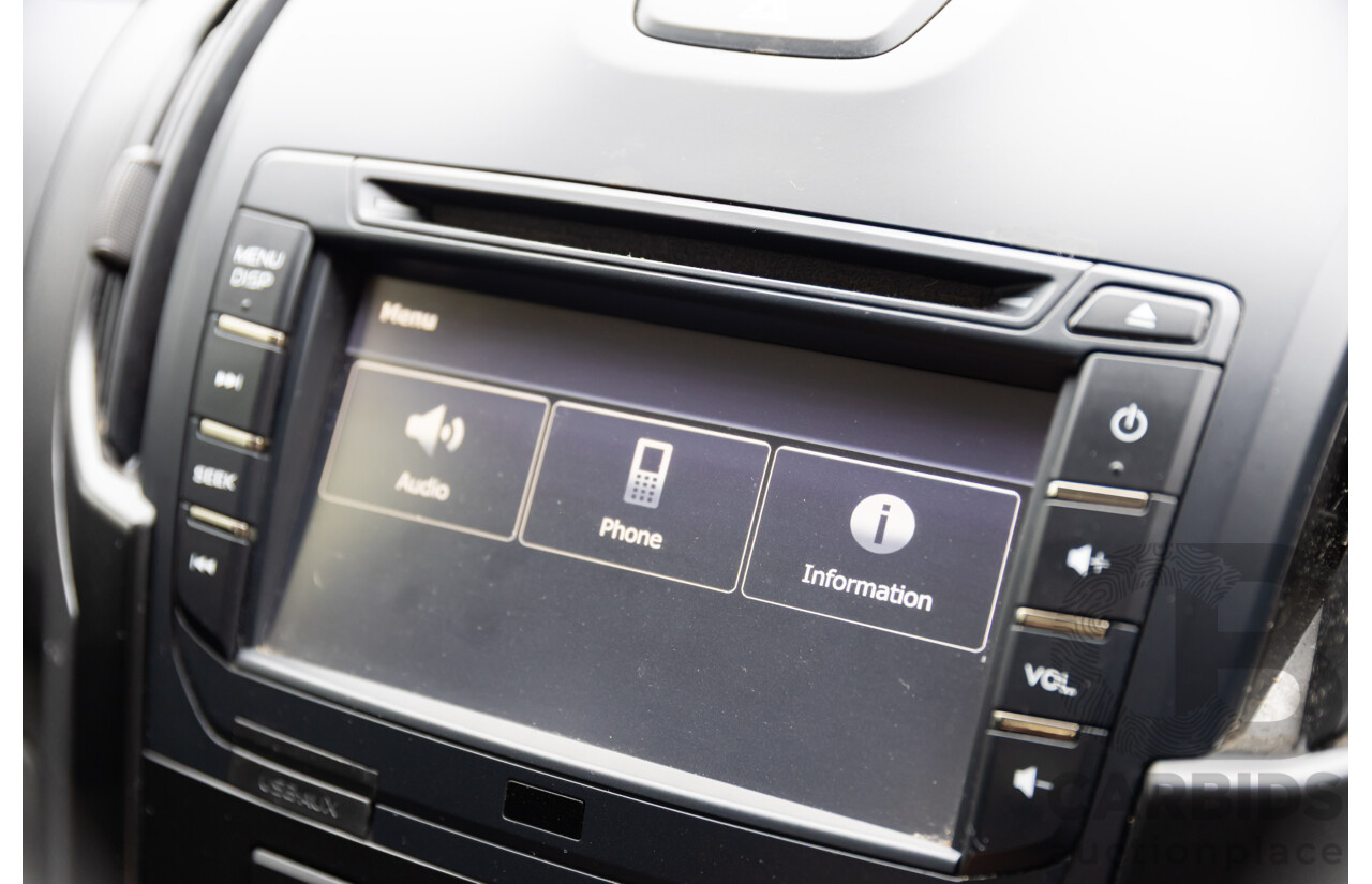 05/2017 Isuzu D-Max SX (4x2) RWD TF MY17 Crew Cab Utility White 3.0L