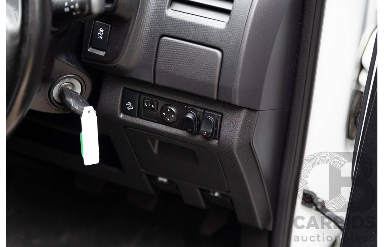 05/2017 Isuzu D-Max SX (4x2) RWD TF MY17 Crew Cab Utility White 3.0L