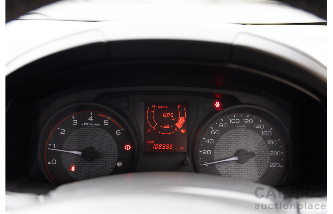 05/2017 Isuzu D-Max SX (4x2) RWD TF MY17 Crew Cab Utility White 3.0L