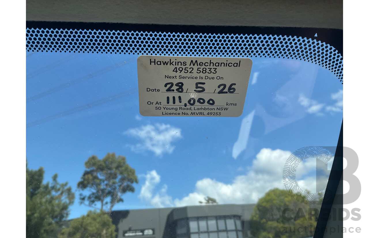 05/2017 Isuzu D-Max SX (4x2) RWD TF MY17 Crew Cab Utility White 3.0L