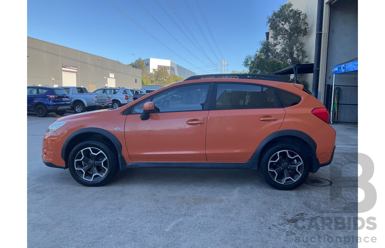 6/2012 Subaru XV 2.0i  4d Wagon Orange 2.0L