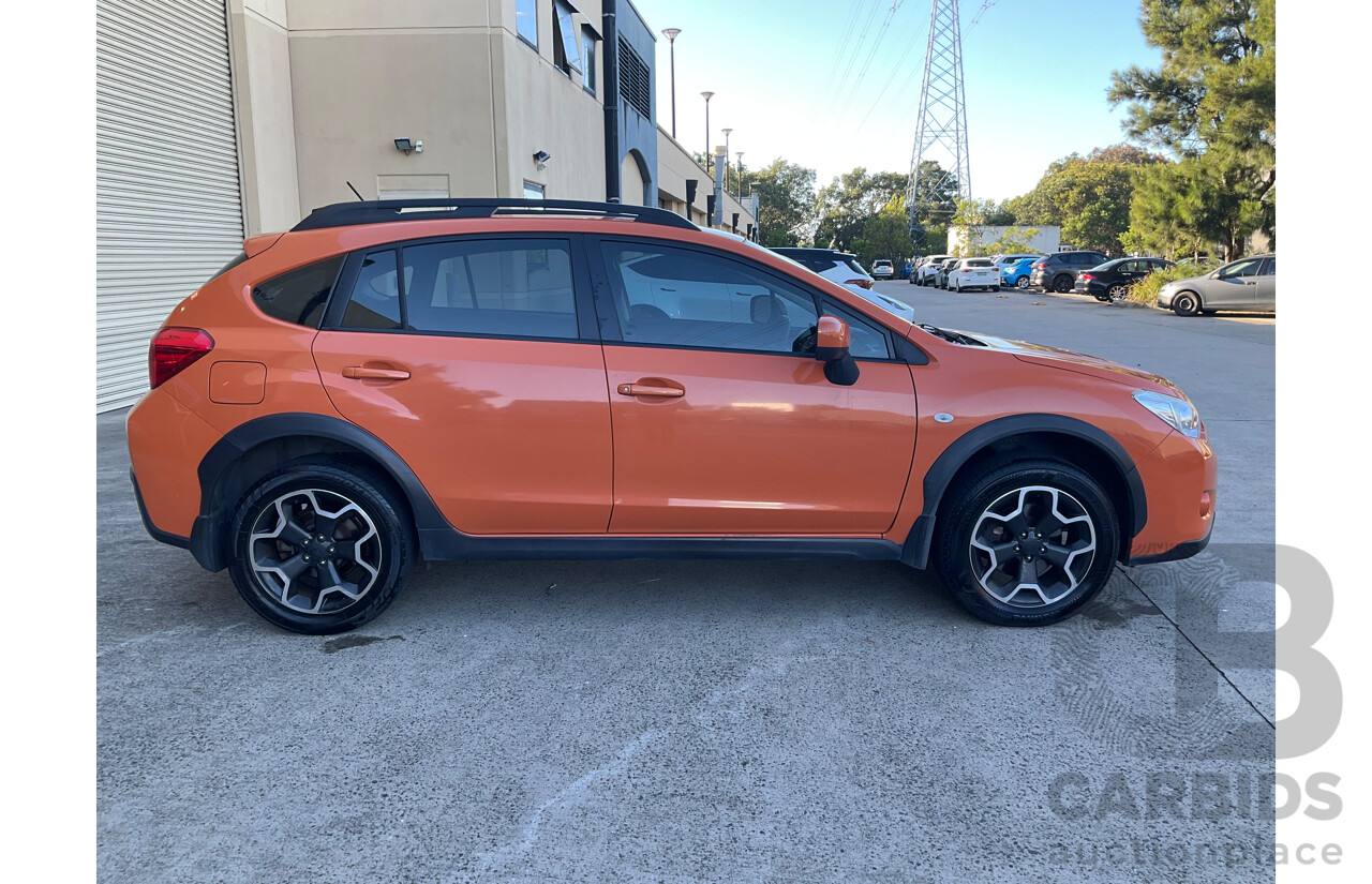6/2012 Subaru XV 2.0i  4d Wagon Orange 2.0L