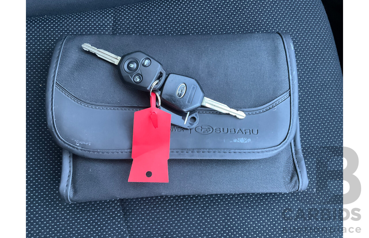 6/2012 Subaru XV 2.0i  4d Wagon Orange 2.0L