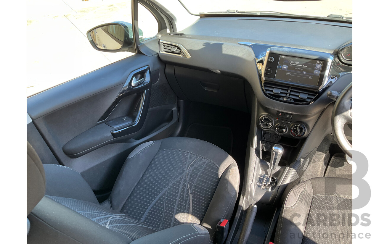 6/2015 Peugeot 208 Active 5d Hatchback White 1.6L