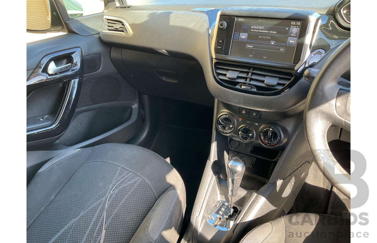 6/2015 Peugeot 208 Active 5d Hatchback White 1.6L