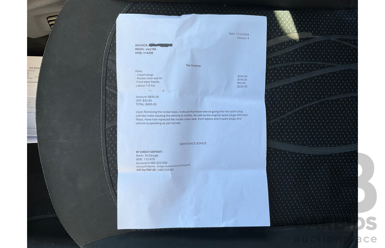 6/2015 Peugeot 208 Active 5d Hatchback White 1.6L