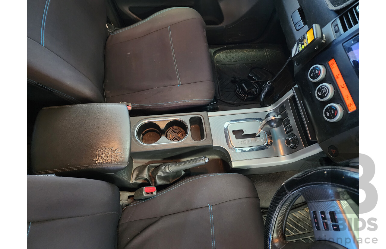 7/2012 Nissan Navara ST (4x4) D40 Dual Cab P/Up Blue 2.5L