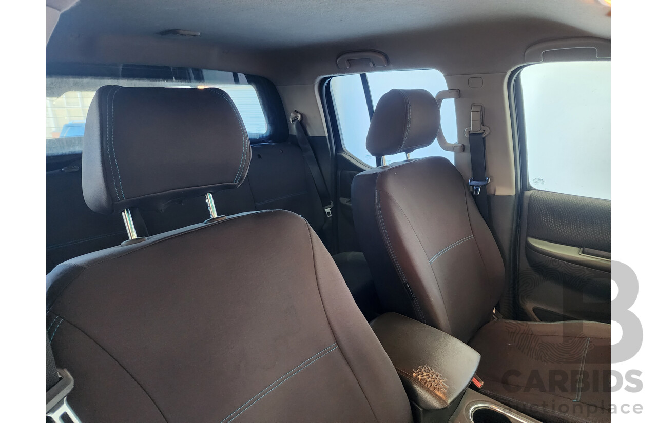 7/2012 Nissan Navara ST (4x4) D40 Dual Cab P/Up Blue 2.5L