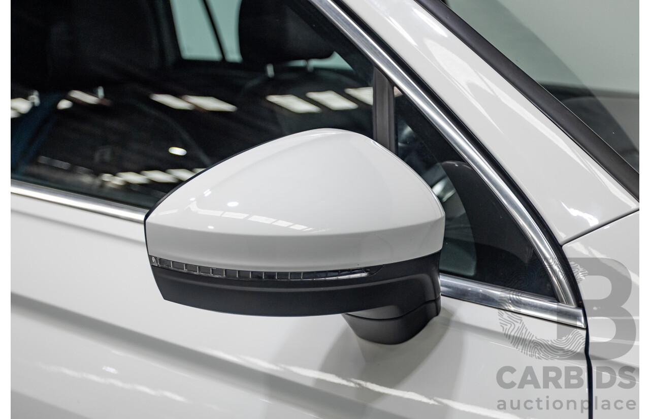 10/2019 Volkswagen Tiguan 132 TSI R-Line Edition (AWD) 5NA MY19 4D Wagon Pure White Turbo 2.0L