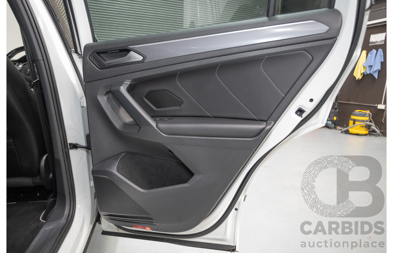 10/2019 Volkswagen Tiguan 132 TSI R-Line Edition (AWD) 5NA MY19 4D Wagon Pure White Turbo 2.0L