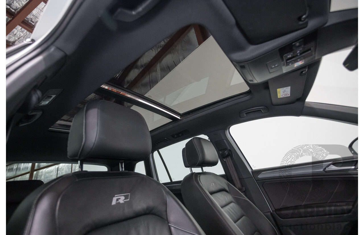 10/2019 Volkswagen Tiguan 132 TSI R-Line Edition (AWD) 5NA MY19 4D Wagon Pure White Turbo 2.0L