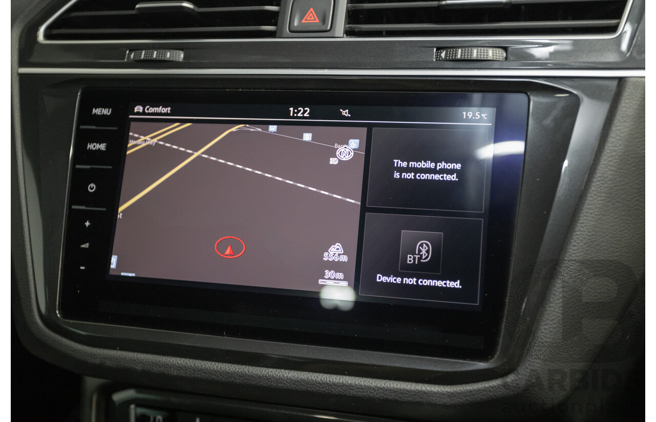 10/2019 Volkswagen Tiguan 132 TSI R-Line Edition (AWD) 5NA MY19 4D Wagon Pure White Turbo 2.0L