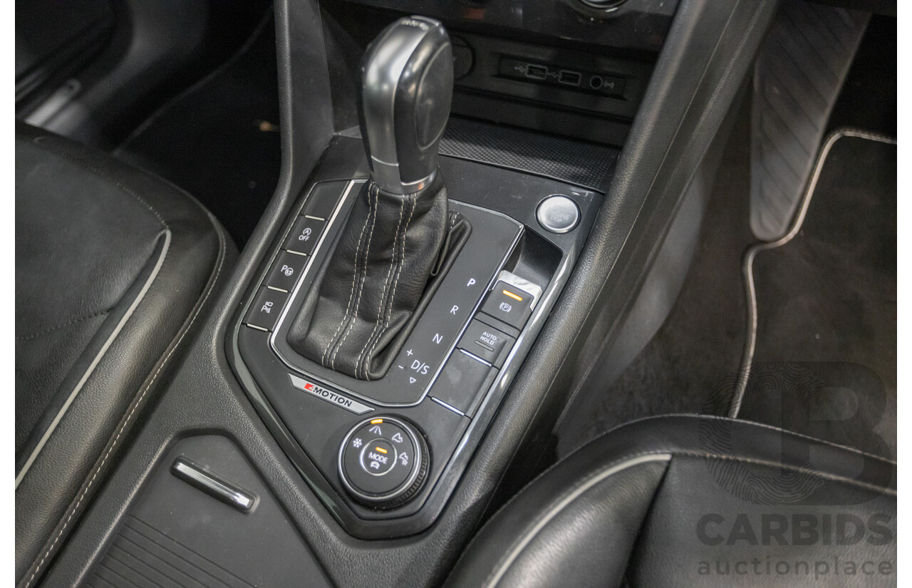 10/2019 Volkswagen Tiguan 132 TSI R-Line Edition (AWD) 5NA MY19 4D Wagon Pure White Turbo 2.0L