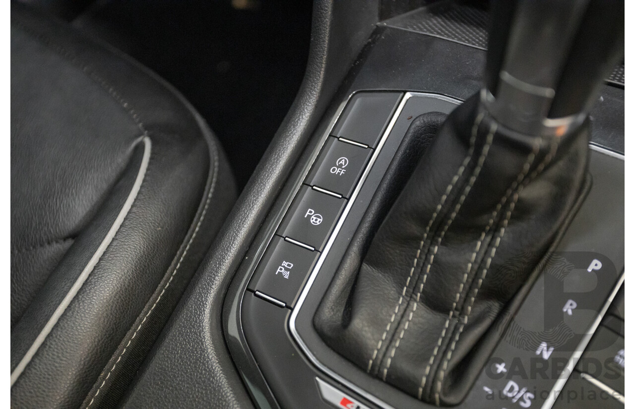 10/2019 Volkswagen Tiguan 132 TSI R-Line Edition (AWD) 5NA MY19 4D Wagon Pure White Turbo 2.0L