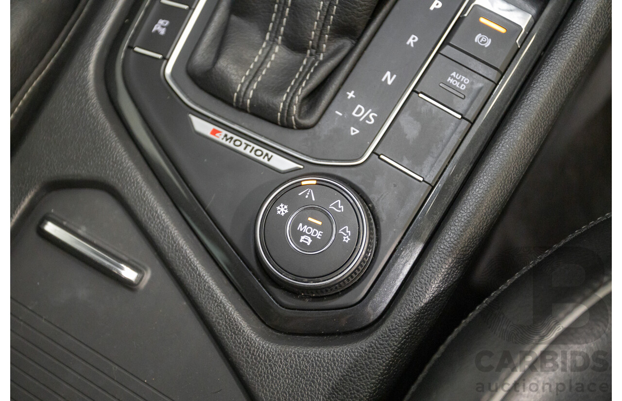 10/2019 Volkswagen Tiguan 132 TSI R-Line Edition (AWD) 5NA MY19 4D Wagon Pure White Turbo 2.0L