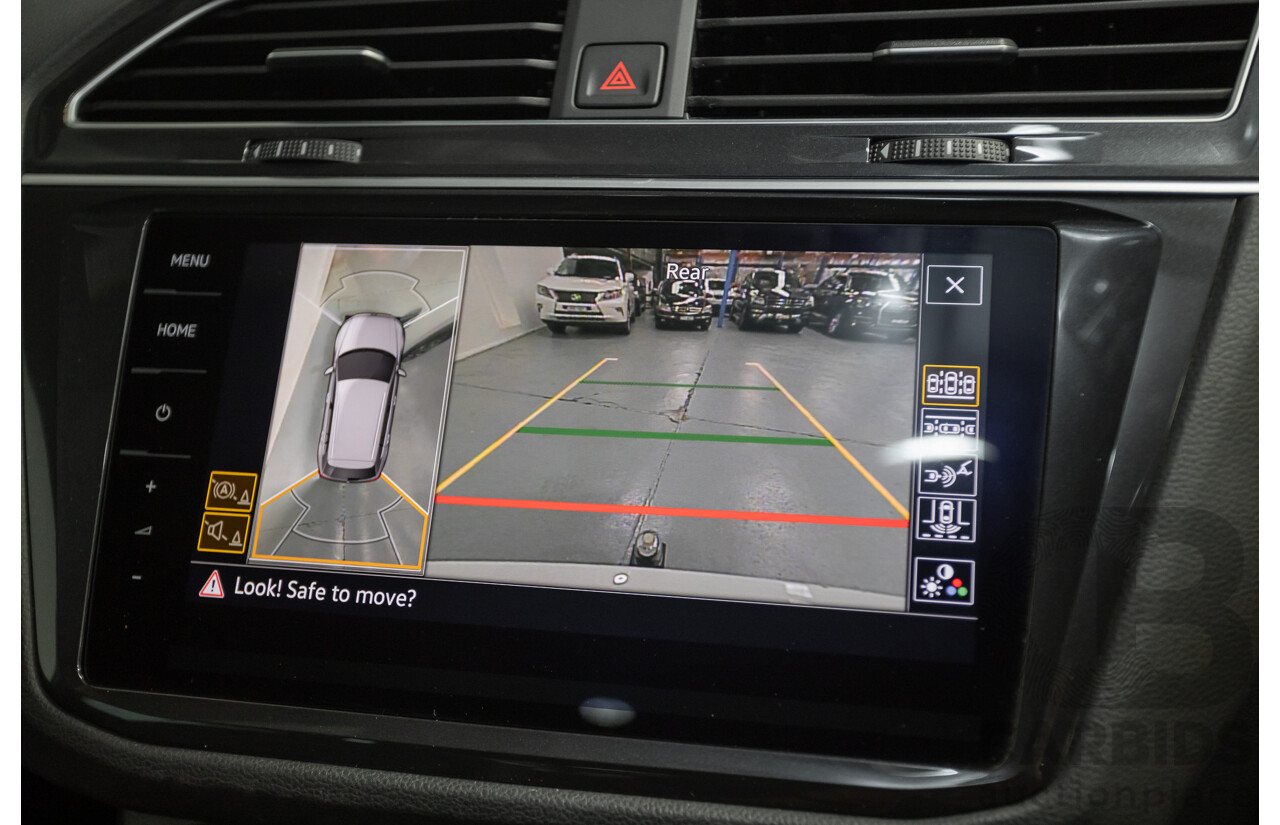 10/2019 Volkswagen Tiguan 132 TSI R-Line Edition (AWD) 5NA MY19 4D Wagon Pure White Turbo 2.0L