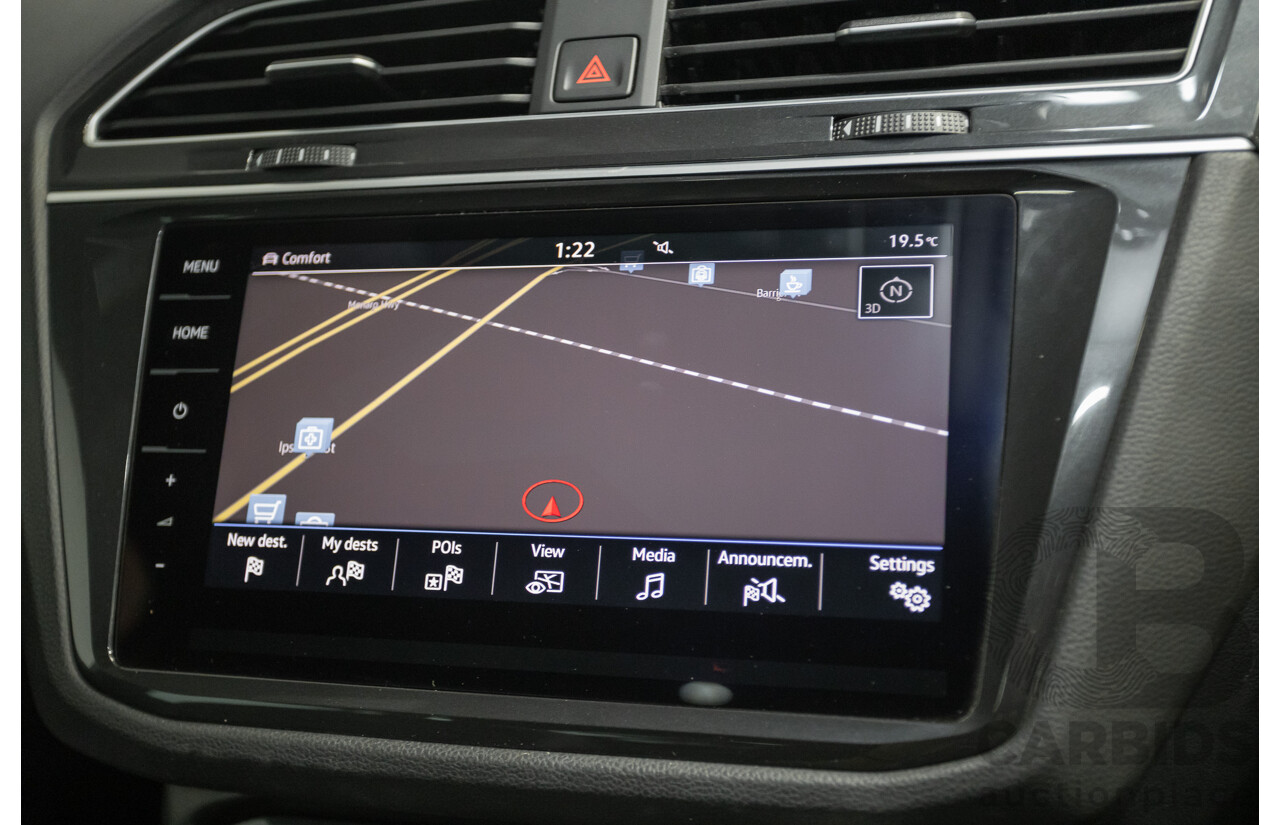 10/2019 Volkswagen Tiguan 132 TSI R-Line Edition (AWD) 5NA MY19 4D Wagon Pure White Turbo 2.0L