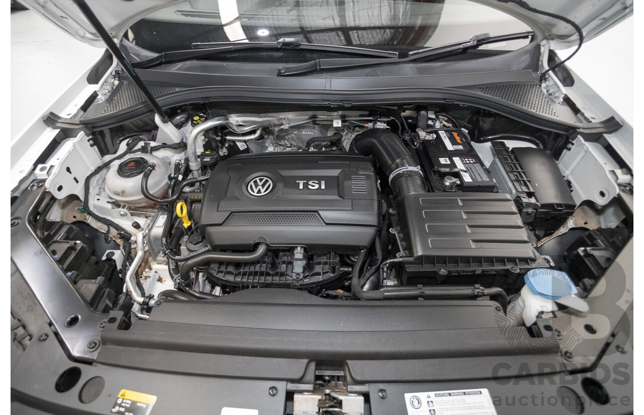 10/2019 Volkswagen Tiguan 132 TSI R-Line Edition (AWD) 5NA MY19 4D Wagon Pure White Turbo 2.0L
