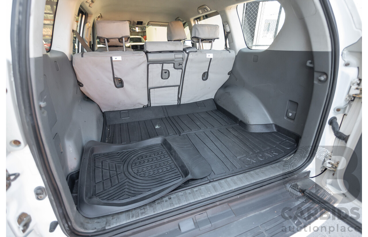 8/2010 Toyota Landcruiser Prado GX (4x4) KDJ150R 4d Wagon White 3.0L