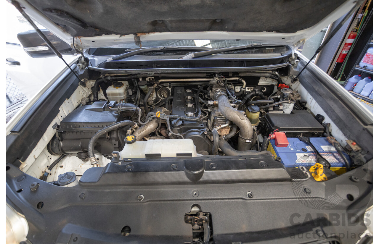 8/2010 Toyota Landcruiser Prado GX (4x4) KDJ150R 4d Wagon White 3.0L