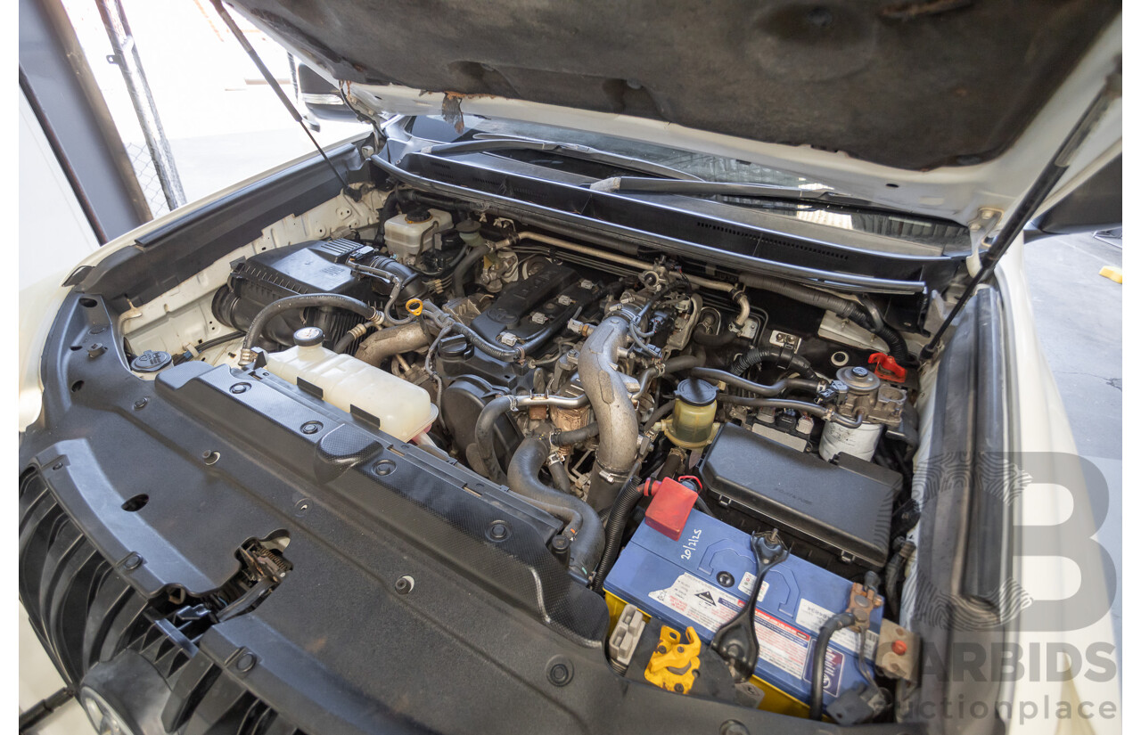 8/2010 Toyota Landcruiser Prado GX (4x4) KDJ150R 4d Wagon White 3.0L