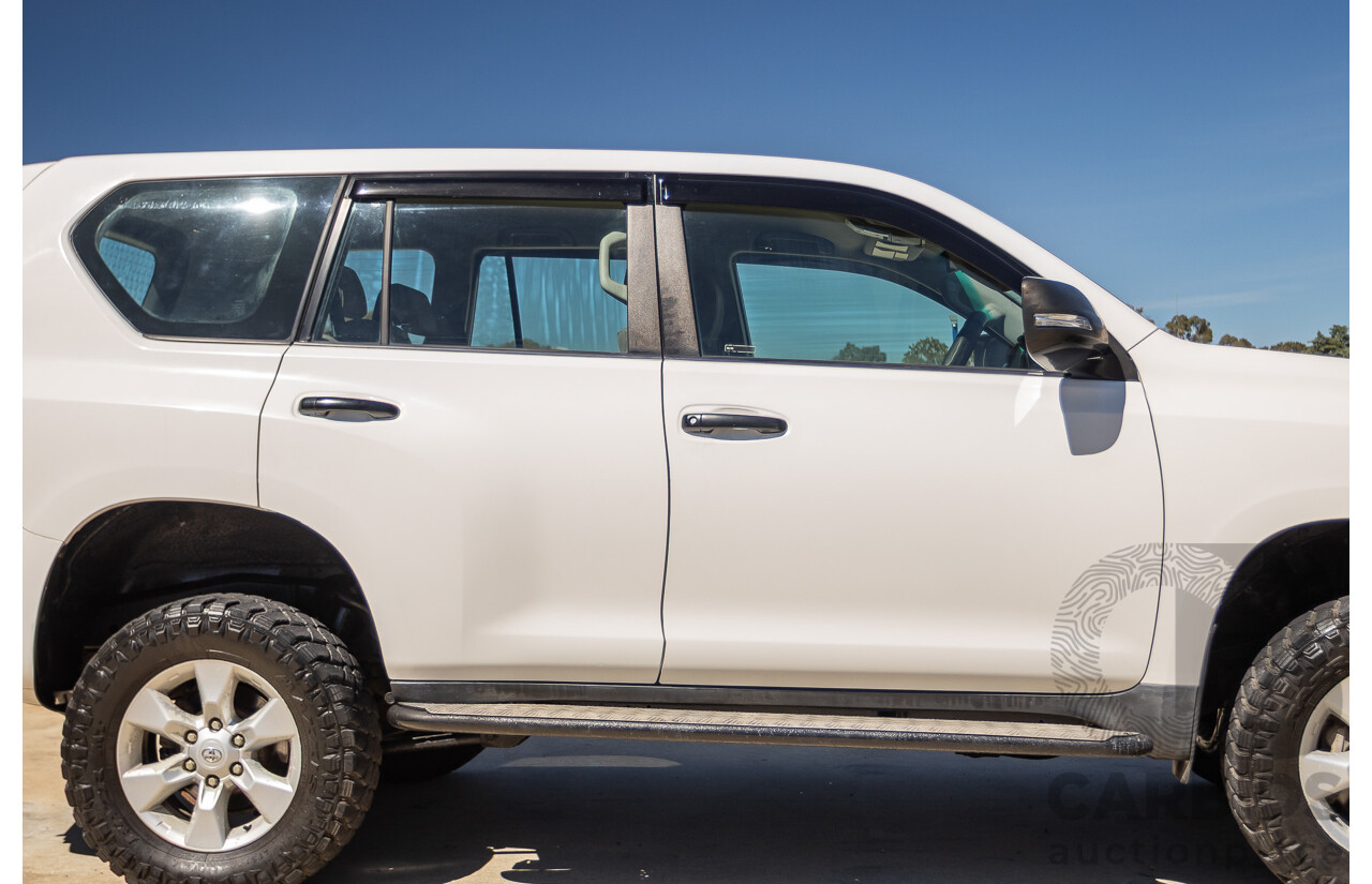 8/2010 Toyota Landcruiser Prado GX (4x4) KDJ150R 4d Wagon White 3.0L