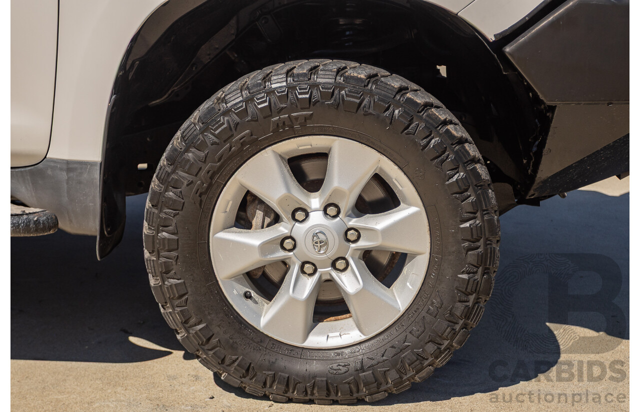 8/2010 Toyota Landcruiser Prado GX (4x4) KDJ150R 4d Wagon White 3.0L