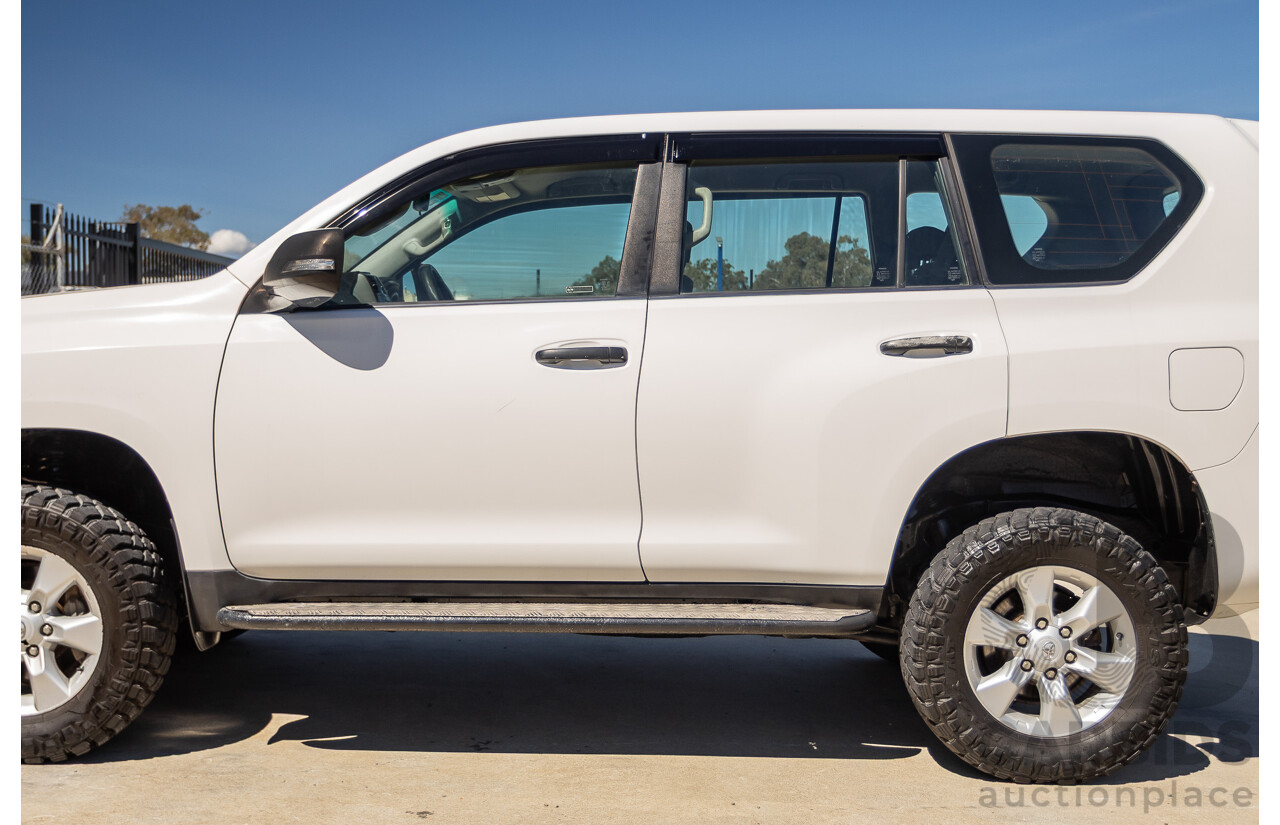 8/2010 Toyota Landcruiser Prado GX (4x4) KDJ150R 4d Wagon White 3.0L