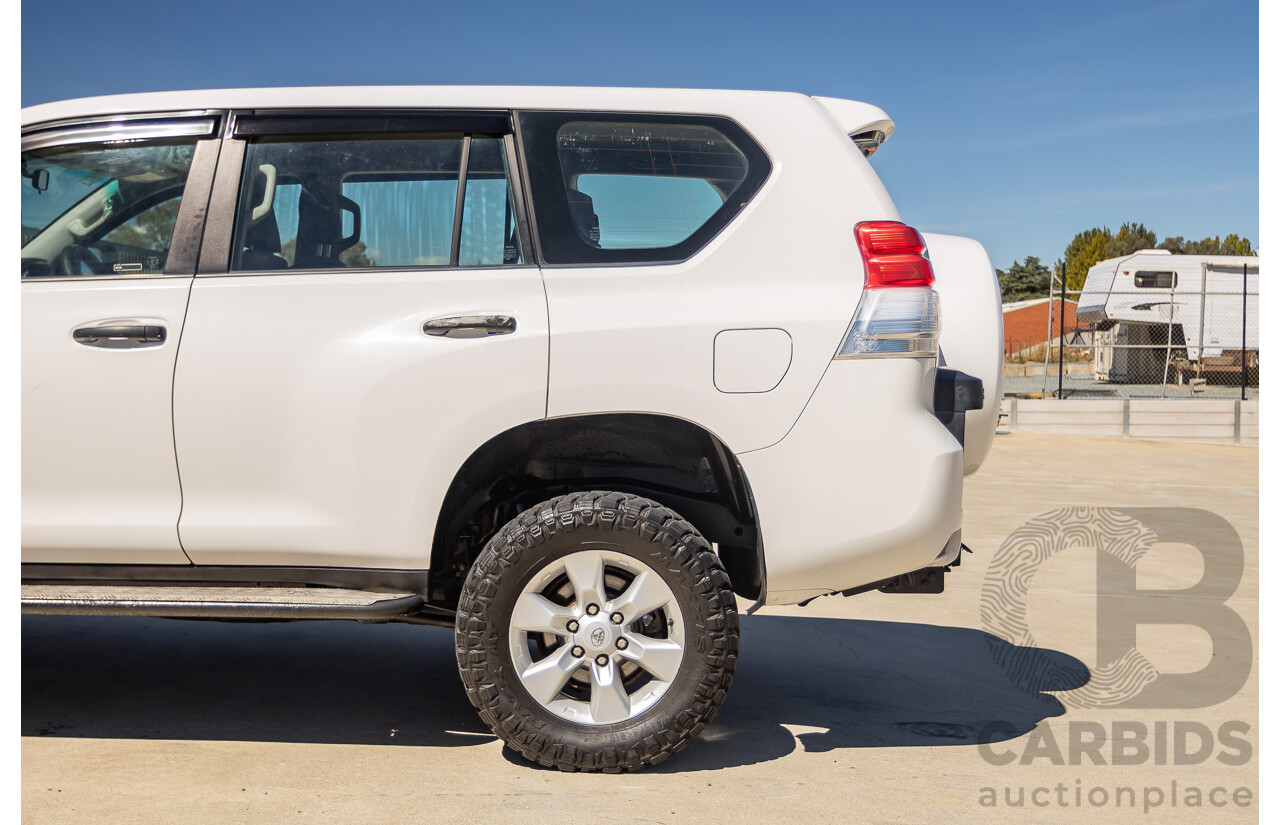 8/2010 Toyota Landcruiser Prado GX (4x4) KDJ150R 4d Wagon White 3.0L